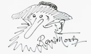 Ron Moody autograph