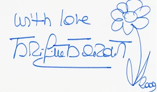 Brigitte Bardot autograph