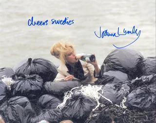 Joanna Lumley autograph