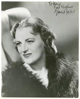 Gracie Fields autograph