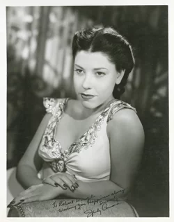 Judy Canova autograph