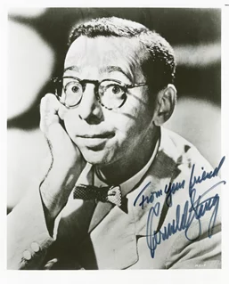 Arnold Stang autograph