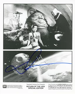 George Lucas autograph