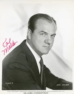 Karl Malden autograph