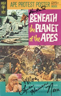 Beneath The Planet of The Apes autograph