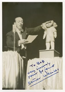 Senor Wences autograph