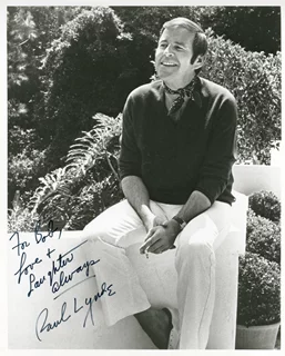 Paul Lynde autograph