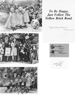 Wizard of Oz autograph