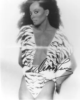 Diana Ross autograph