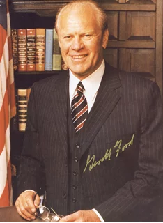 Gerald Ford autograph