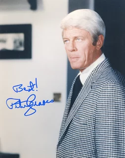 Peter Graves autograph