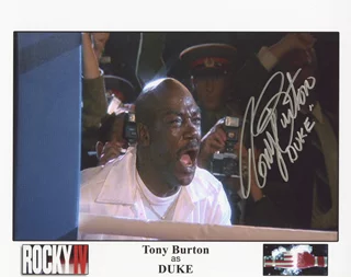 Tony Burton autograph