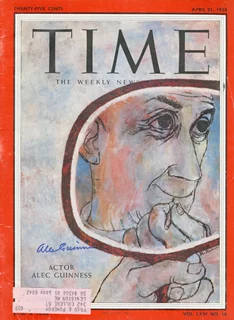 Sir Alec Guinness autograph