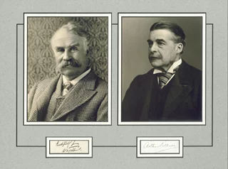 Gilbert & Sullivan autograph