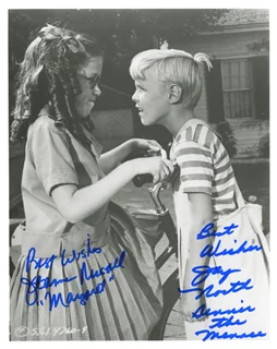 Dennis The Menace autograph