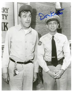 Don Knotts autograph