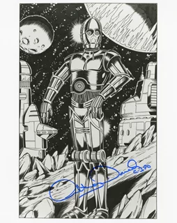 Anthony Daniels autograph