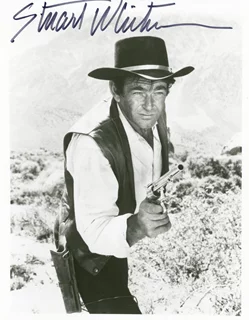 Stuart Whitman autograph
