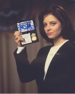 Jodie Foster autograph