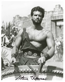 Steve Reeves autograph