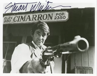 Stuart Whitman autograph