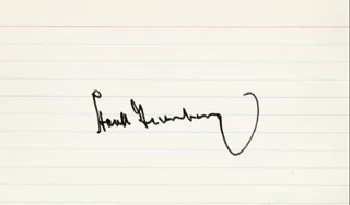 Hank Greenberg autograph