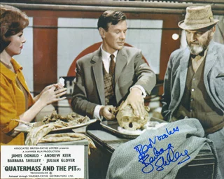 Barbara Shelley autograph