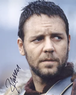 Russell Crowe autograph