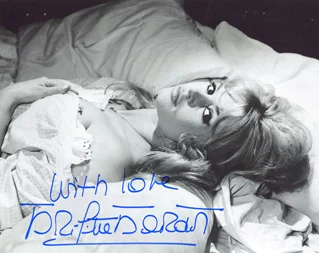 Brigitte Bardot autograph