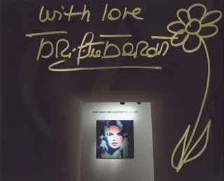 Brigitte Bardot autograph