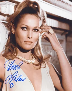 Ursula Andress autograph