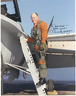 Chuck Yeager autograph