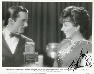 Liza Minnelli autograph