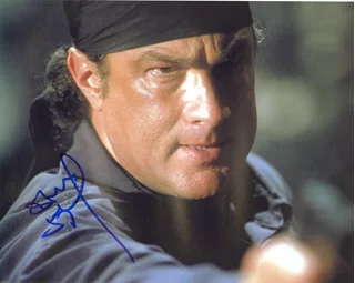 Steven Seagal autograph