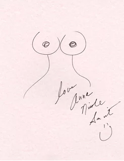 Anna Nicole Smith autograph