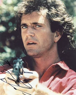 Mel Gibson autograph