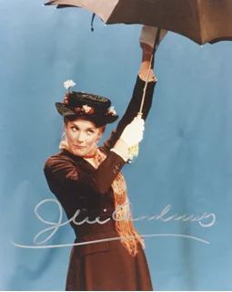 Julie Andrews autograph
