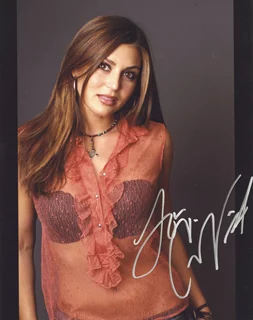 Cerina Vincent autograph