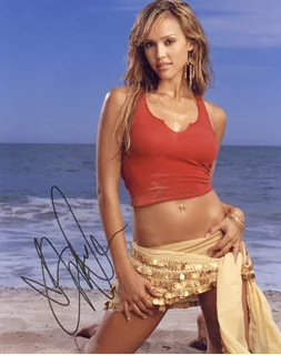 Jessica Alba autograph