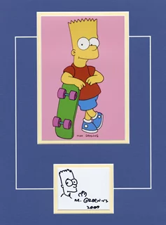 Matt Groening autograph