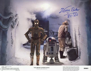 Kenny Baker autograph