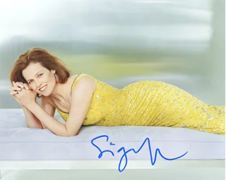 Sigourney Weaver autograph