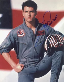 Tom Cruise autograph