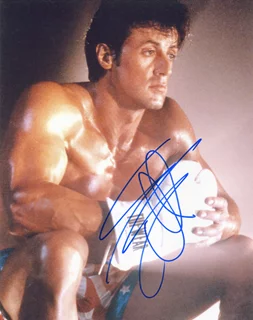 Sylvester Stallone autograph