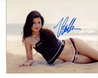 Natassia Malthe autograph