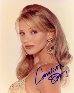 Cameron Diaz autograph