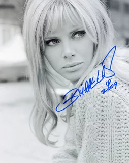 Britt Ekland autograph
