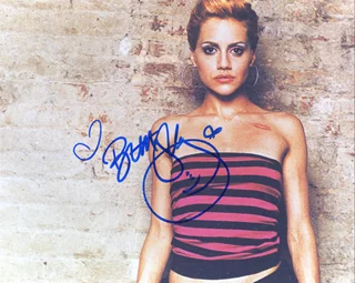 Brittany Murphy autograph