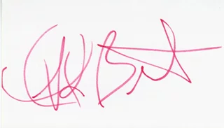 Ahmed Best autograph