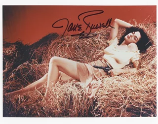 Jane Russell autograph
